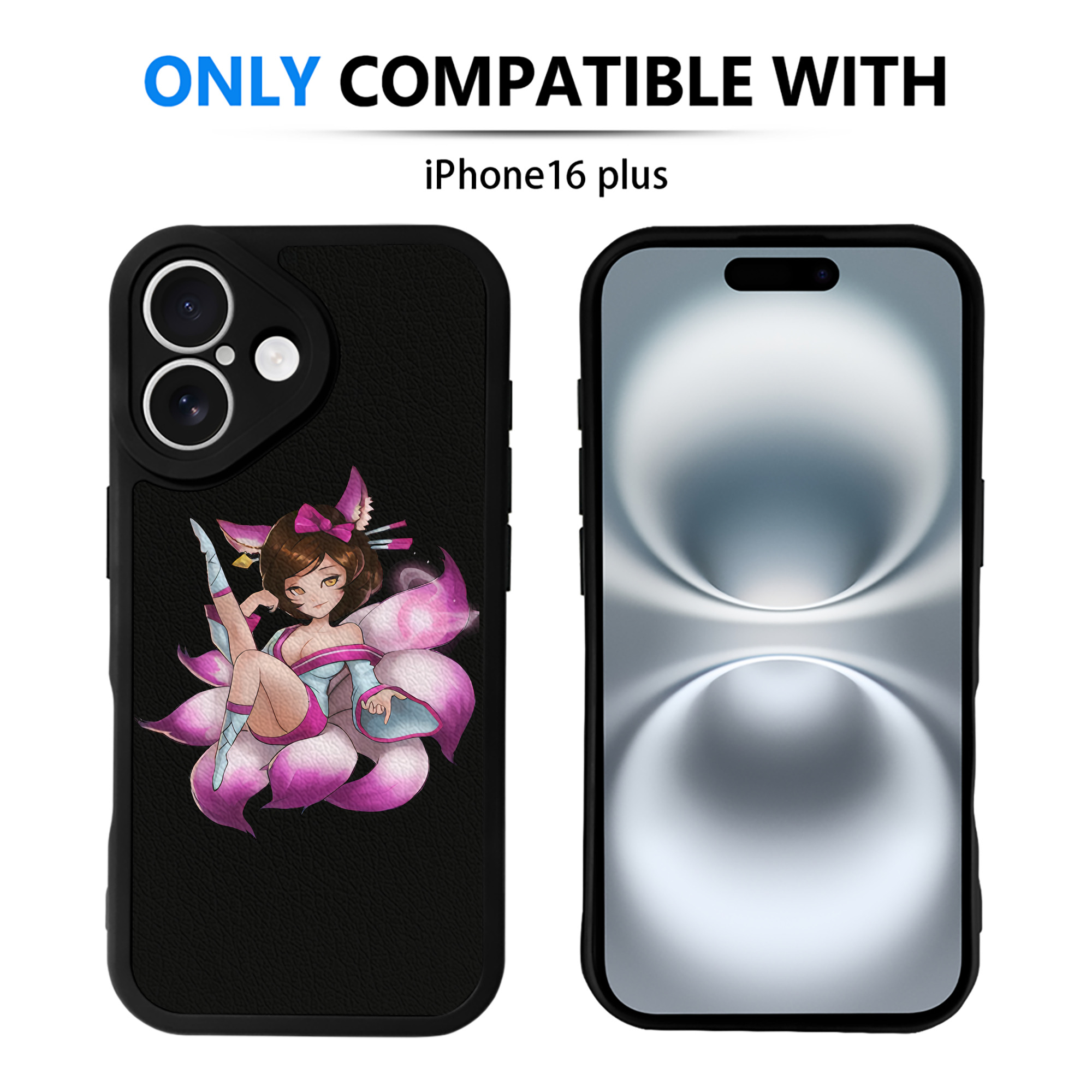 リーグ・オブ・レジェンド League of Legends LOL 【iPhone 16シリーズ対応】シリコンスマホケース（レザー調） 材質：シリコン
